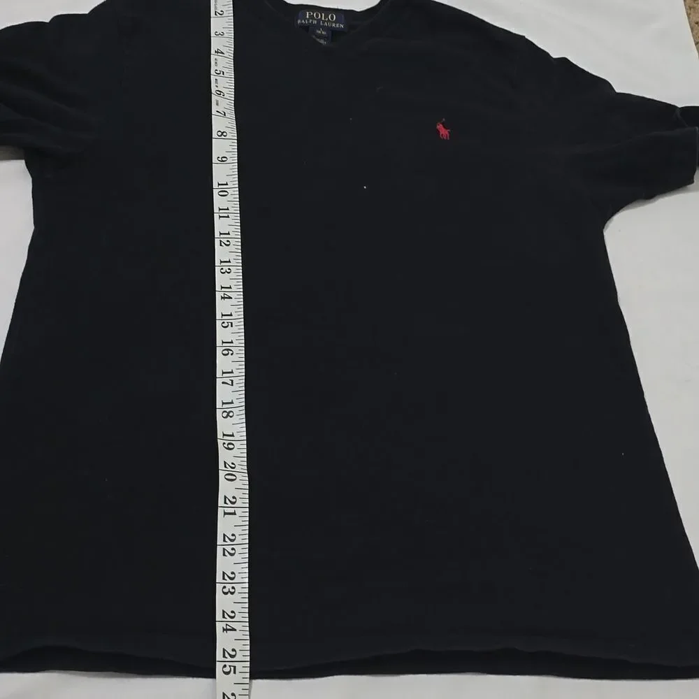 Polo by Ralph Lauren Boy's Black T-Shirt L